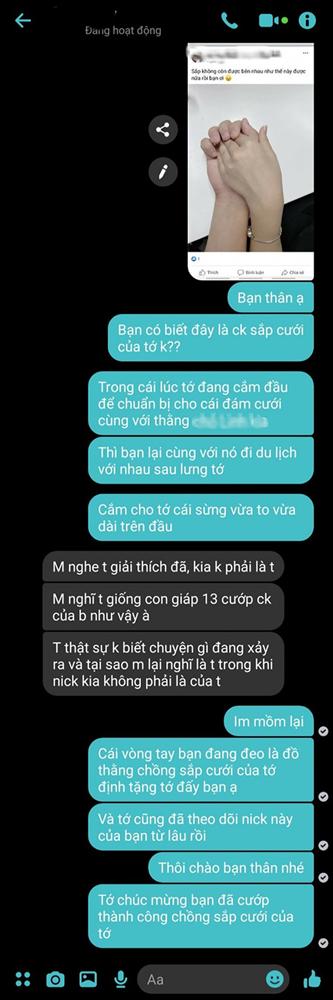 Chồng tương lai tặng 1 cặp sừng dài dù đã chuẩn bị ăn hỏi nhưng cách mà cô nàng vạch mặt kẻ thứ 3 mới thể hiện đẳng cấp-1