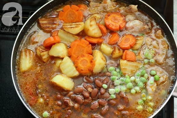 Sườn nấu đậu mềm ngon, tuần nào con tôi cũng đòi mẹ nấu-7