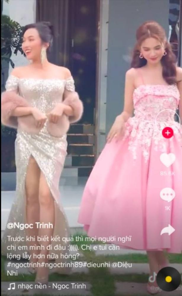 Có ai như chị chị em em Ngọc Trinh - Diệu Nhi: Dành cả buổi để make-up, lên đồ lồng lộn không ai bằng chỉ để làm chuyện này-1