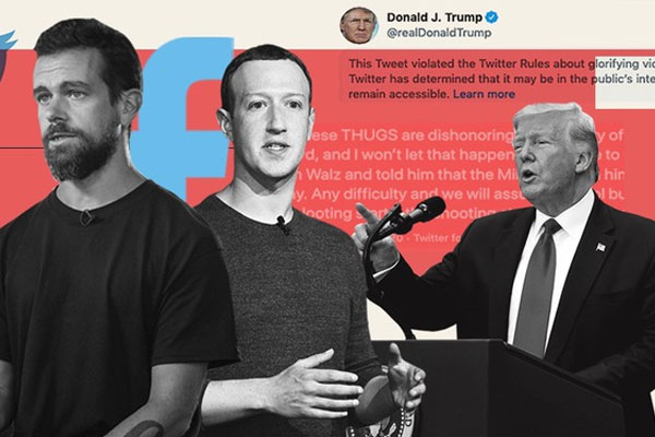Facebook, Twitter, Instagram đồng loạt gỡ video vận động tranh cử của Trump-1
