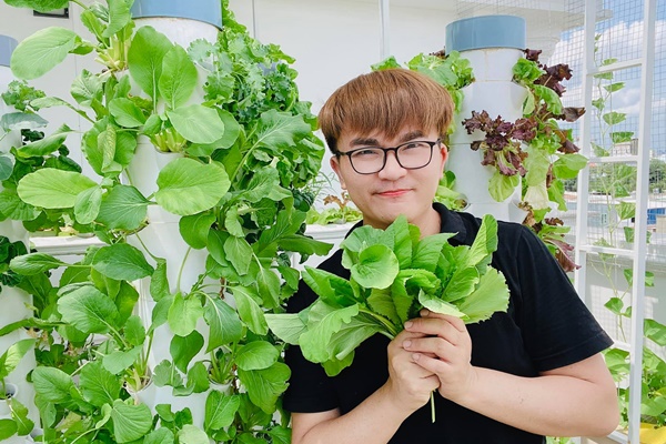 Khu vườn trĩu trái trên sân thượng của ca sĩ Phạm Trưởng-21