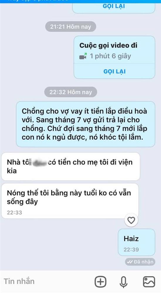 Vợ vay tiền chồng mua điều hòa cho con lại bị mắng thậm tệ, song pha đối đáp thực tế 1 cách thâm thúy lại được hội chị em tán dương-2