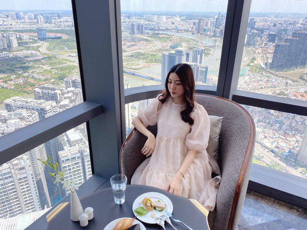 Giữa tin đồn mang thai, Á hậu Thúy Vân lại để lộ vòng 2 đã lớn thấy rõ bên chồng sắp cưới-3