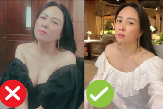 Phượng Chanel khoe vòng 1 khi diện váy trễ vai, điểm sexy tăng mạnh nhưng lần này có phần trễ nải quá đà