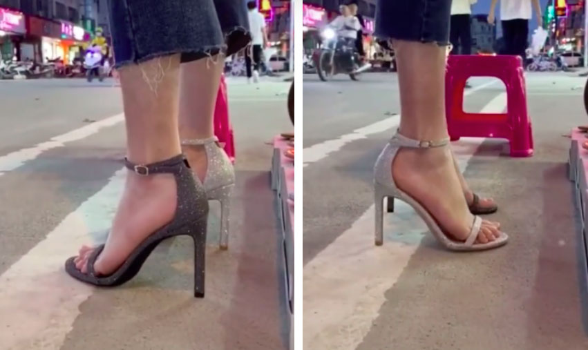 Sở hữu đôi chân vừa nuột lại mịn hơn cả con gái đôi mươi khiến chàng trai bán dép dạo lề đường bỗng nổi tiếng khắp mạng xã hội-2