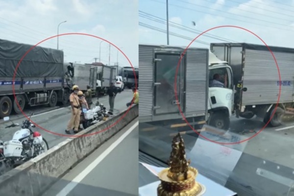 Ôtô 7 chỗ vượt ẩu gây tai nạn liên hoàn-1