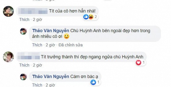 MC Thảo Vân ngạc nhiên vì con trai có nhiều nét giống diễn viên Huỳnh Anh-6