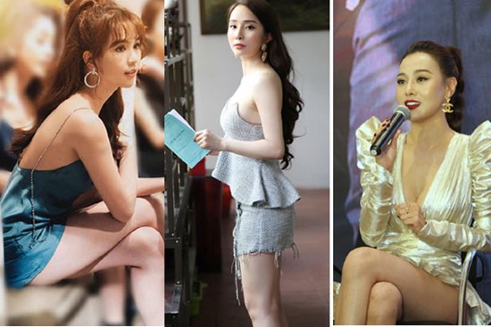 Thi xem ai mặc váy ngắn cũn cỡn hơn: Cuộc đua ngầm giữa các sao Vbiz bao giờ mới đến hồi kết?