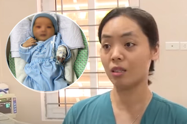 Bé sơ sinh bị bỏ rơi giữa nắng 40 độ C không tổn thương tai, mắt-2