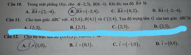 Đề kiểm tra với đáp án gây lú nhất năm, học sinh ngơ ngác hỏi nhau: Có phải thầy cô đang thử thách chúng mình hay không?-1
