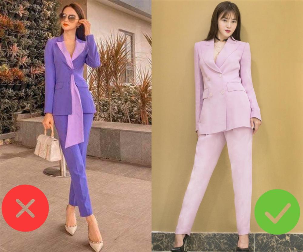 Hot nhất năm nay chính là trang phục màu tím nhưng để diện đẹp mà không sến thì các nàng cần tránh 3 sai lầm sau-6