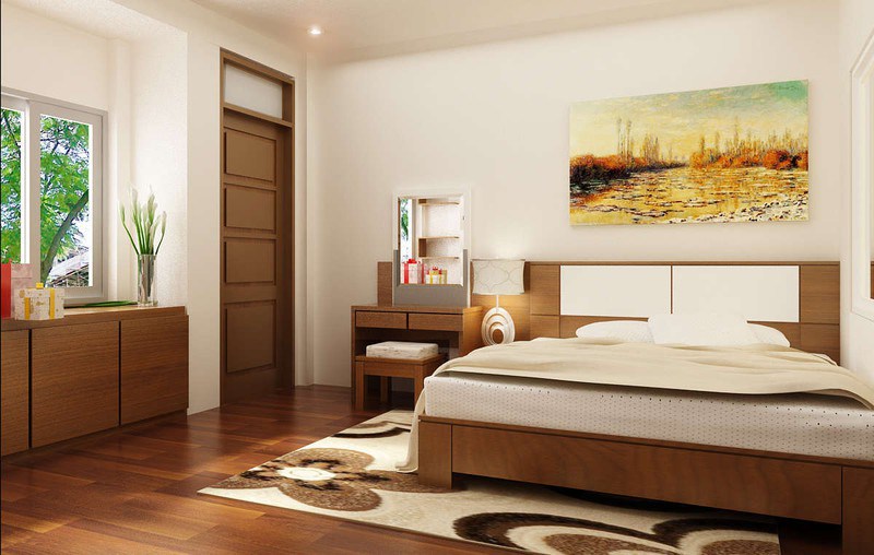 Cách bố trí phong thủy phòng ngủ để tình cảm vợ chồng bao năm vẫn mặn nồng như mới cưới-1