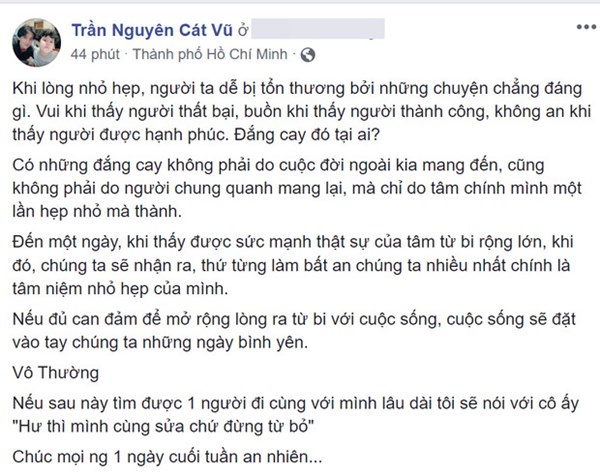 Trương Quỳnh Anh xác nhận từng cố gắng tái hợp nhưng bất thành, Tim liền đăng dòng trạng thái đầy ẩn ý-1