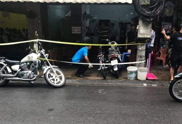 Bị bắn gục khi đang ngồi uống nước tại Hải Phòng-1