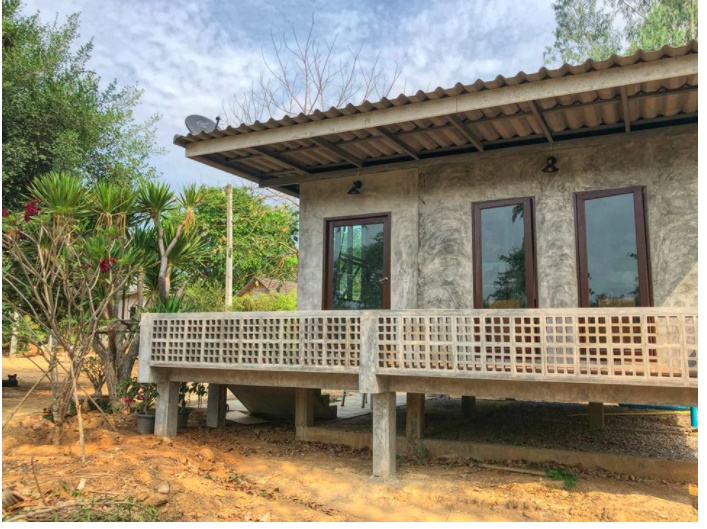 Nhà cấp 4 với thiết kế tường xi măng đơn giản khiến ai cũng ngỡ ngàng khi biết giá thi công hoàn thiện-2