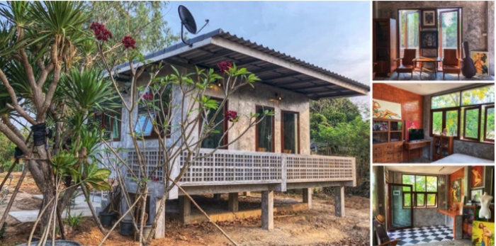 Nhà cấp 4 với thiết kế tường xi măng đơn giản khiến ai cũng ngỡ ngàng khi biết giá thi công hoàn thiện-3