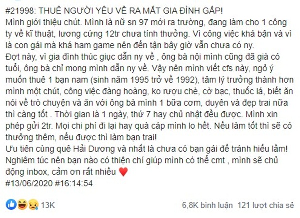 Chết cười với màn thuê người yêu về ra mắt phụ huynh của hội trai xinh gái đẹp, soi nguyên nhân dẫn đến ế thâm niên thì ra ai cũng dễ mắc phải?-1