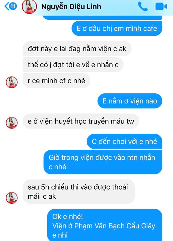Những tin nhắn cuối cùng MC Diệu Linh trò chuyện với bạn bè trước khi lìa xa-2