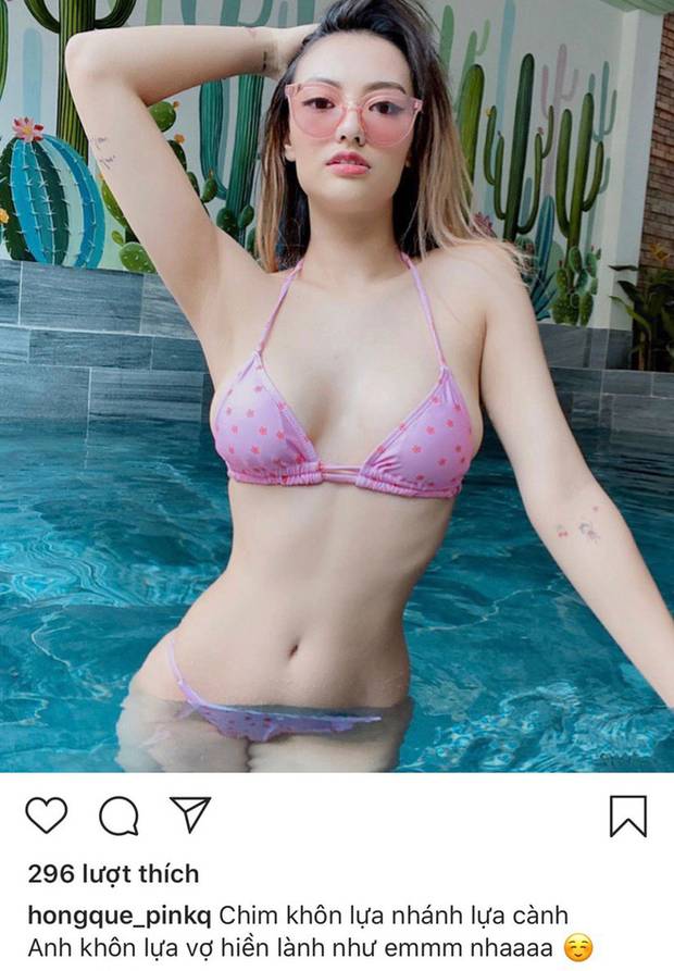 Hồng Quế diện bikini khoe body cực nuột, ngày càng chăm thả thính hậu nghi vấn chia tay với Huỳnh Anh-1