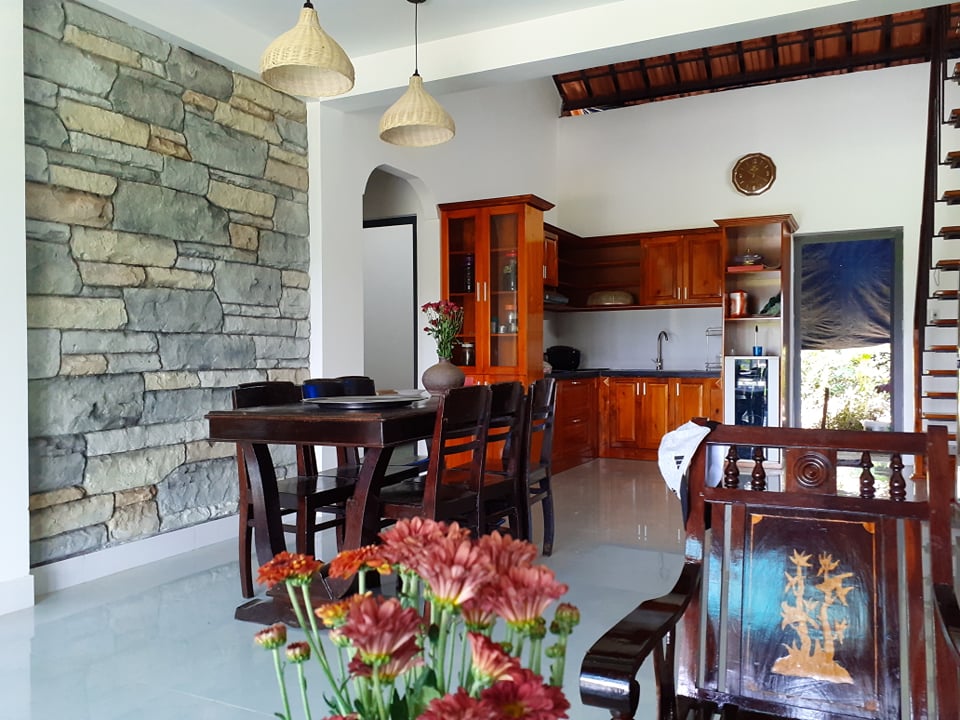 Đẹp giản dị ngôi nhà cấp 4 với chi phí 650 triệu con trai kiến trúc sư xây tặng cha mẹ dưỡng già ở Quảng Nam-18