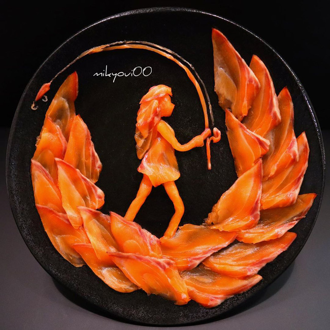 Chỉ là tay ngang” nhưng cách thể hiện món ăn lại vô cùng xuất sắc bảo sao hàng chục ngàn người bấn loạn trước tài bếp núc của ông bố Nhật Bản này!-20