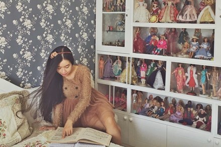 Căn hộ 80m² với phong cách vintage và bộ sưu tập hàng trăm búp bê của cô giáo dạy đàn ở thành phố biển Nha Trang