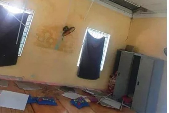 Lai Châu: Động đất 4,9 độ richter kéo dài 10 giây, 4 học sinh mầm non bị thương do trần thạch cao rơi trúng