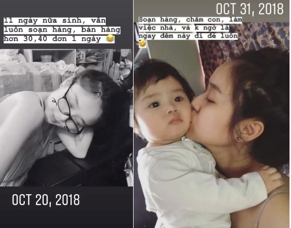 Vợ Hoài Lâm tiết lộ phải ra nước ngoài làm việc tới sát ngày sinh con-2