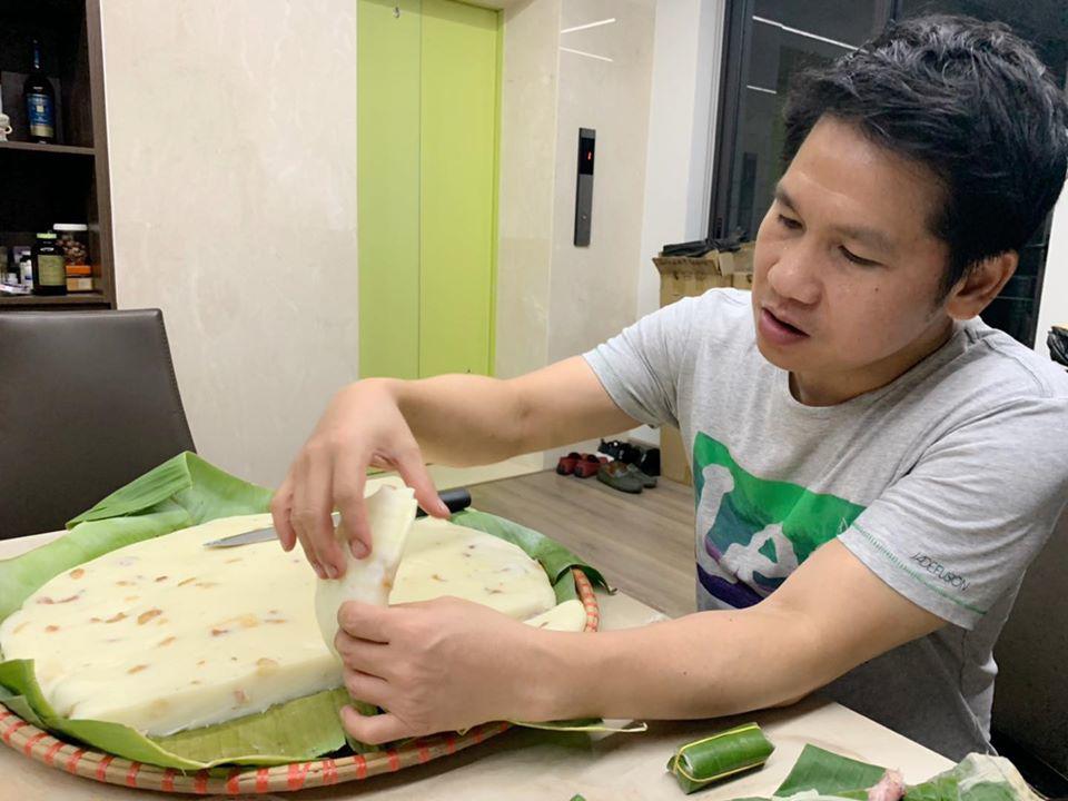 Trọng Tấn khoe cả mẹt bánh đúc to đùng tại nhà, mộc mạc vậy mà làm dân tình thích thú-4