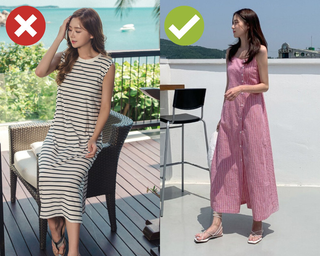 3 kiểu váy hai dây chị em thấy thì auto bỏ qua vì dễ biến vẻ ngoài thành quê kiểng, hoặc trông như diện đồ ngủ-2