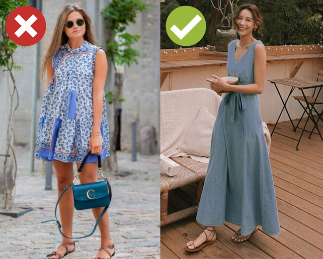 3 kiểu váy hai dây chị em thấy thì auto bỏ qua vì dễ biến vẻ ngoài thành quê kiểng, hoặc trông như diện đồ ngủ-3