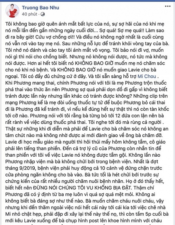 Ốc Thanh Vân, Xuân Lan đồng loạt đứng về phía bảo mẫu của Mai Phương: Lạy trời cho Lavie được an toàn và hai bạn Mi được bình yên-2