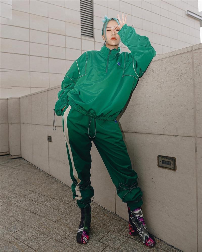 Đến cả màu tóc xanh pastel khó nhằn cũng phải chịu thua trước Quỳnh Anh Shyn-11