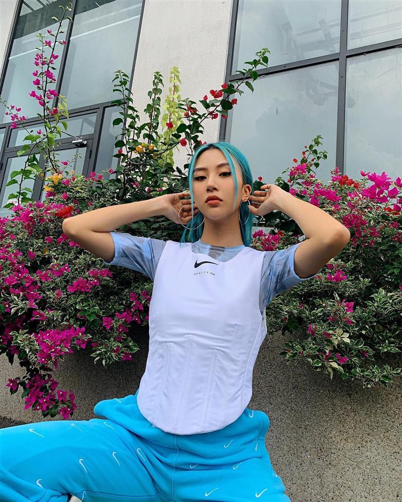 Đến cả màu tóc xanh pastel khó nhằn cũng phải chịu thua trước Quỳnh Anh Shyn-7