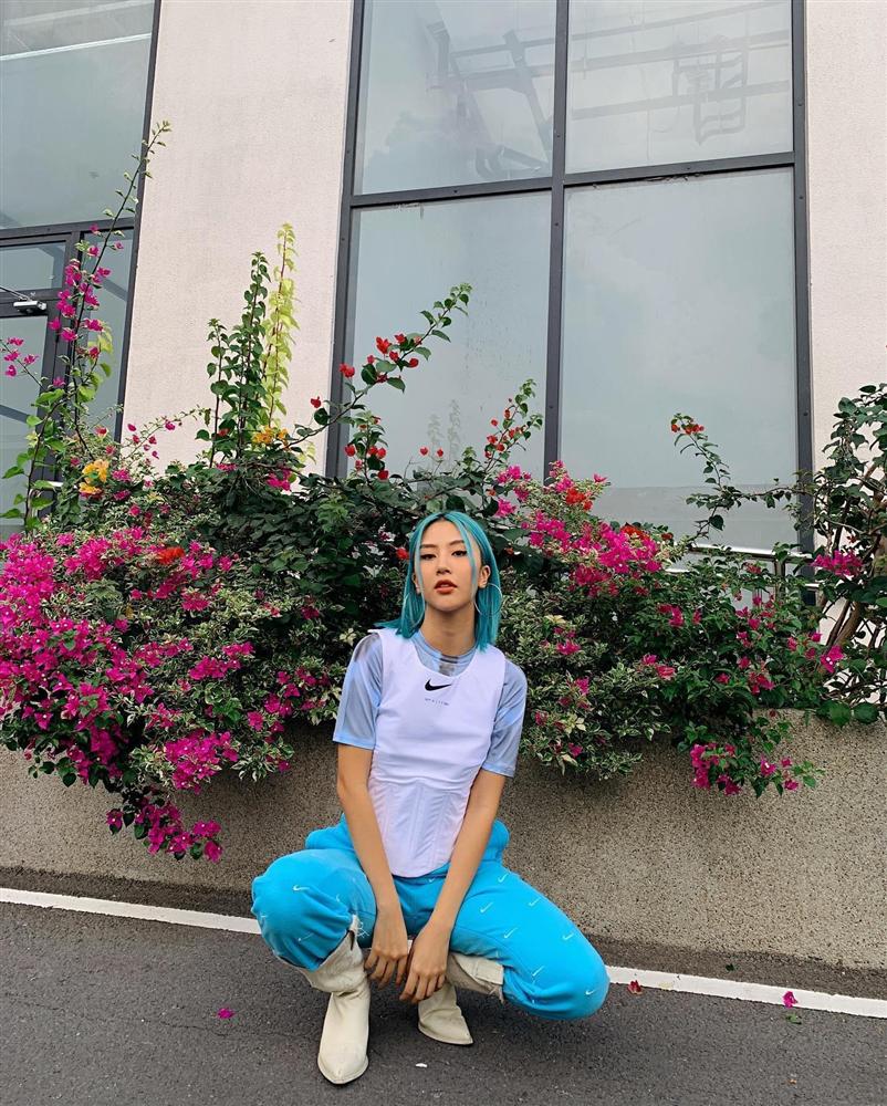 Đến cả màu tóc xanh pastel khó nhằn cũng phải chịu thua trước Quỳnh Anh Shyn-9