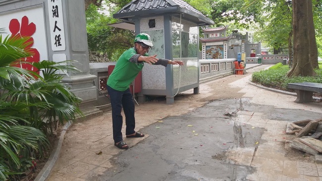 Phát hiện 7 tiểu sành chôn ngay dưới khu vực đền Ngọc Sơn-1