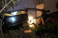 Hiện trường kinh hoàng vụ xe limousine bị container đè bẹp khiến giám đốc, thư ký và tài xế tử vong ở Quảng Ninh