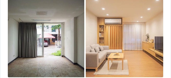 Cặp vợ chồng trẻ tạo bất ngờ khi sửa nhà phố sập sệ tối tăm thành không gian hiện đại, tiện nghi-12
