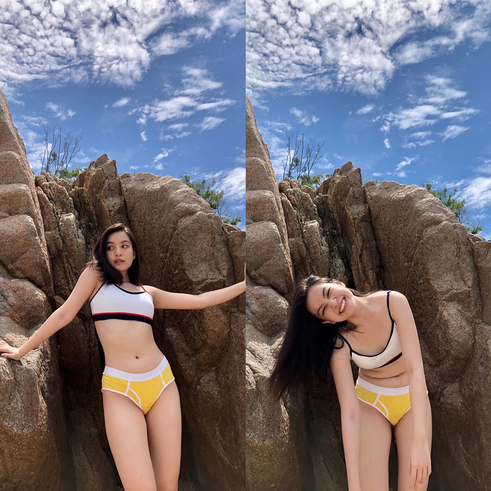 Nữ diễn viên Mắt biếc diện bikini lộ bụng mỡ bèo nhèo nhưng vẫn được khen-7