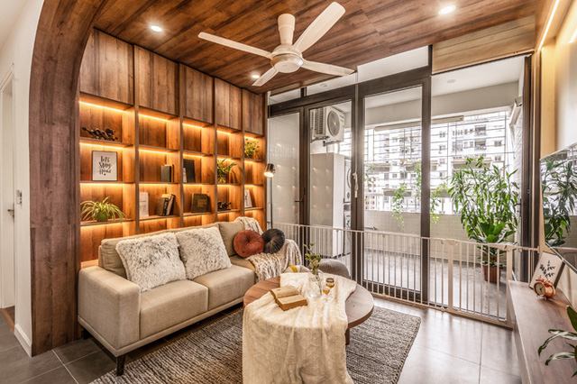 Căn hộ bo tròn hoàn thiện trong một tháng-4