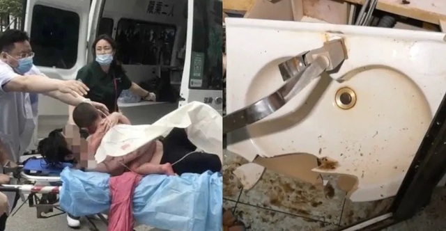 Bình nóng lạnh bất ngờ phát nổ khiến bé 17 tháng tuổi bị bỏng nặng-1