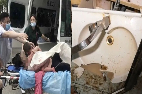 Xe cứu thương phát nổ khi đang chuyển bệnh nhân-1