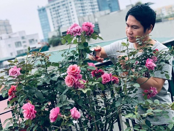 Khu vườn trong hai căn biệt thự của Ông hoàng nhạc đỏ Trọng Tấn-4