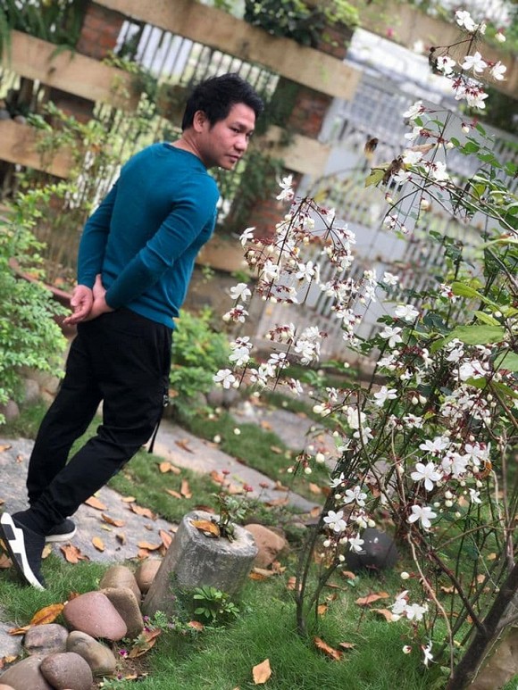 Khu vườn trong hai căn biệt thự của Ông hoàng nhạc đỏ Trọng Tấn-20