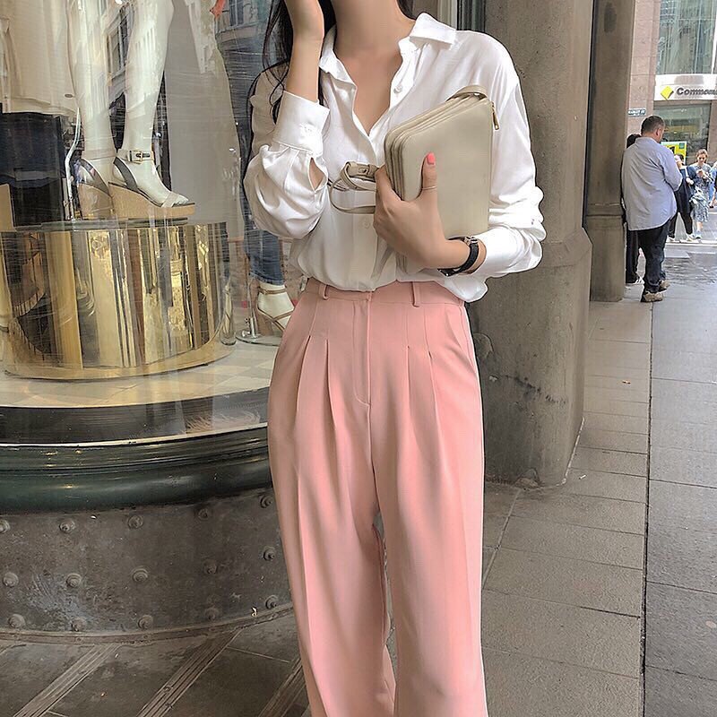 Với một chiếc áo sơ mi, nàng công sở vẫn mặc đẹp suốt cả tuần nhờ 7 công thức này-2