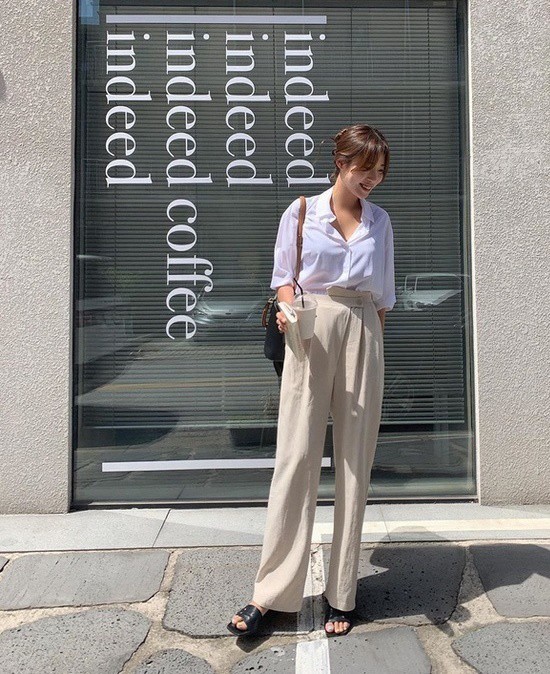 Với một chiếc áo sơ mi, nàng công sở vẫn mặc đẹp suốt cả tuần nhờ 7 công thức này-3