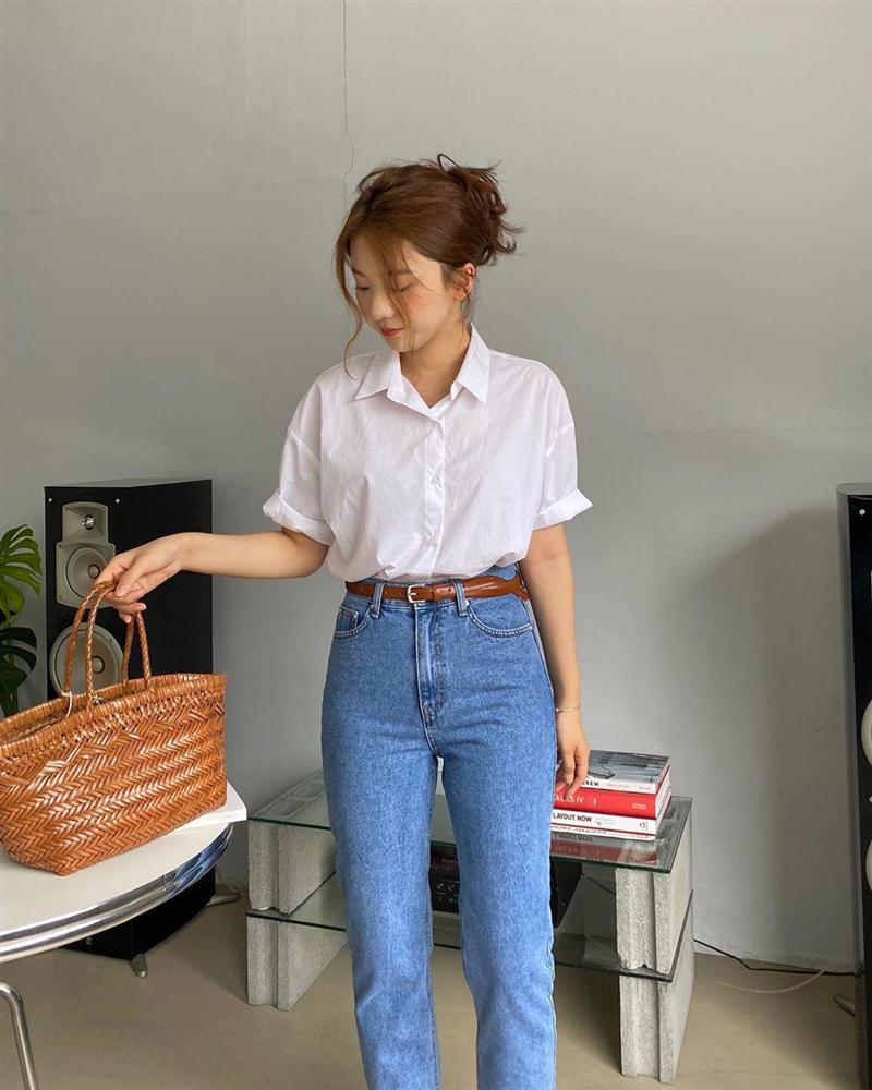 Với một chiếc áo sơ mi, nàng công sở vẫn mặc đẹp suốt cả tuần nhờ 7 công thức này-5