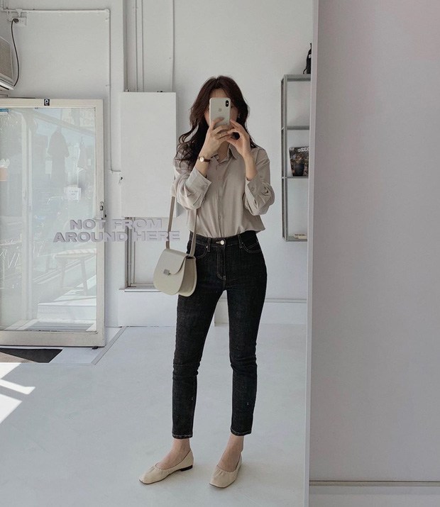 Với một chiếc áo sơ mi, nàng công sở vẫn mặc đẹp suốt cả tuần nhờ 7 công thức này-7