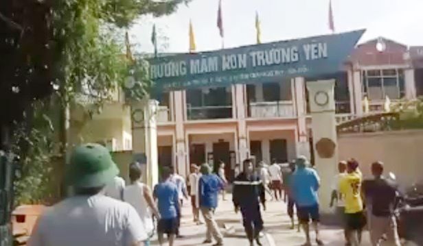 Hà Nội: Chập điện gây cháy trường mầm non-2