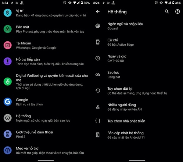 Cách bật trình điều khiển phát nhạc trên trình đơn cài đặt nhanh của Android 11 beta-3